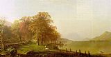 Alfred Thompson Bricher Canvas Paintings - Lake George